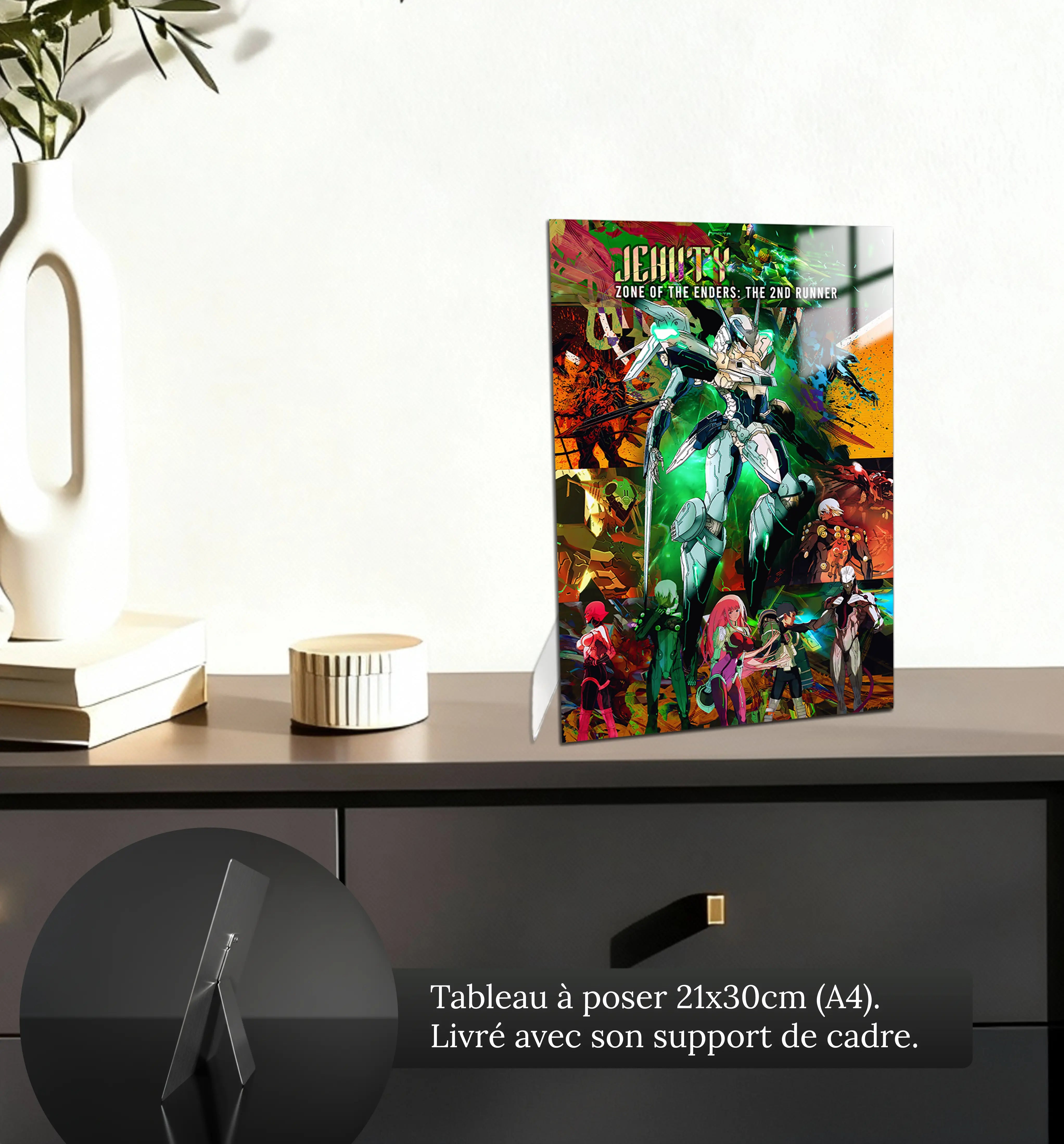 tableau-zone-of-the-enders-the2nd-runner-petit-format-a-poser-sur-meuble | DreamWay