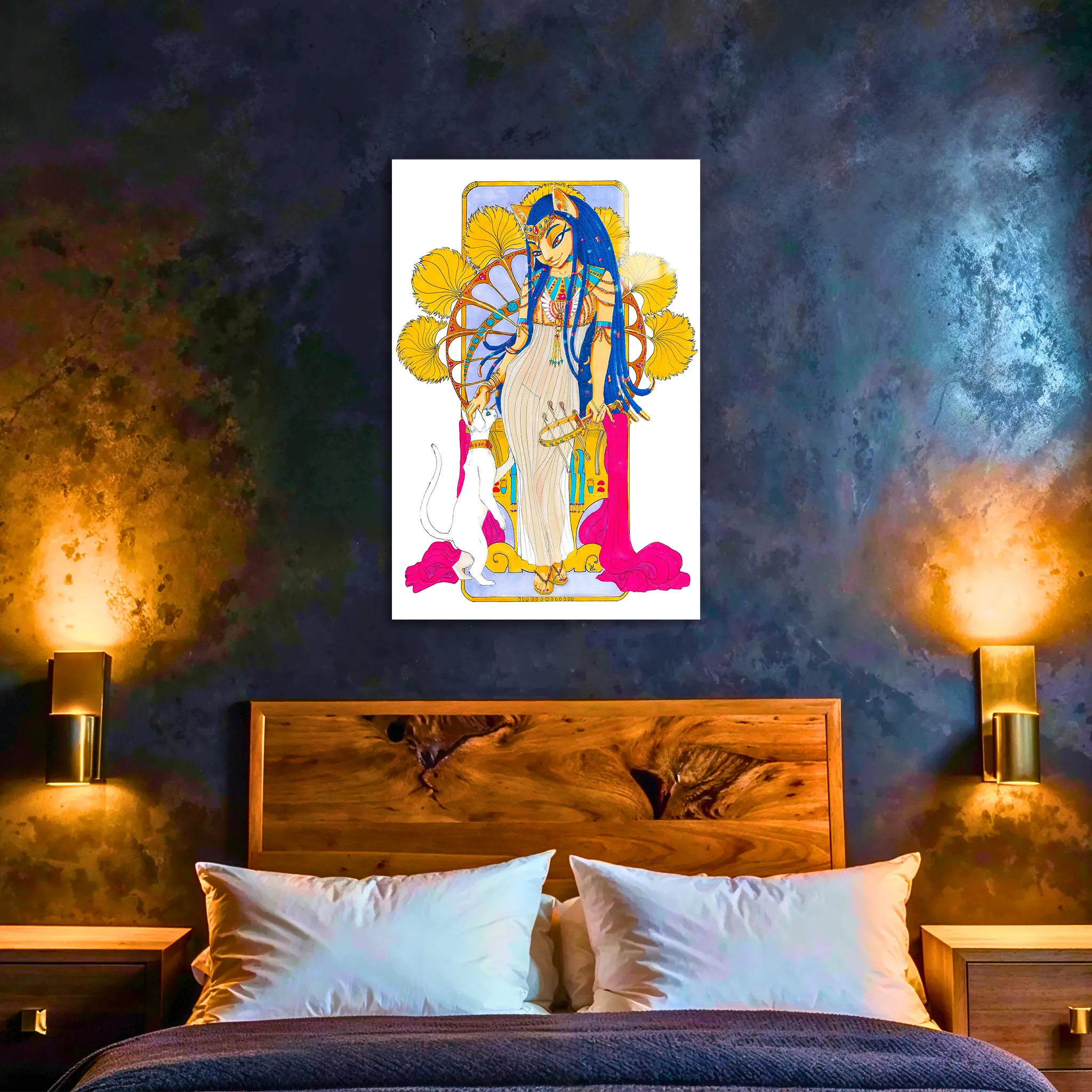 tableaubastet-dans-la-chambre | DreamWay