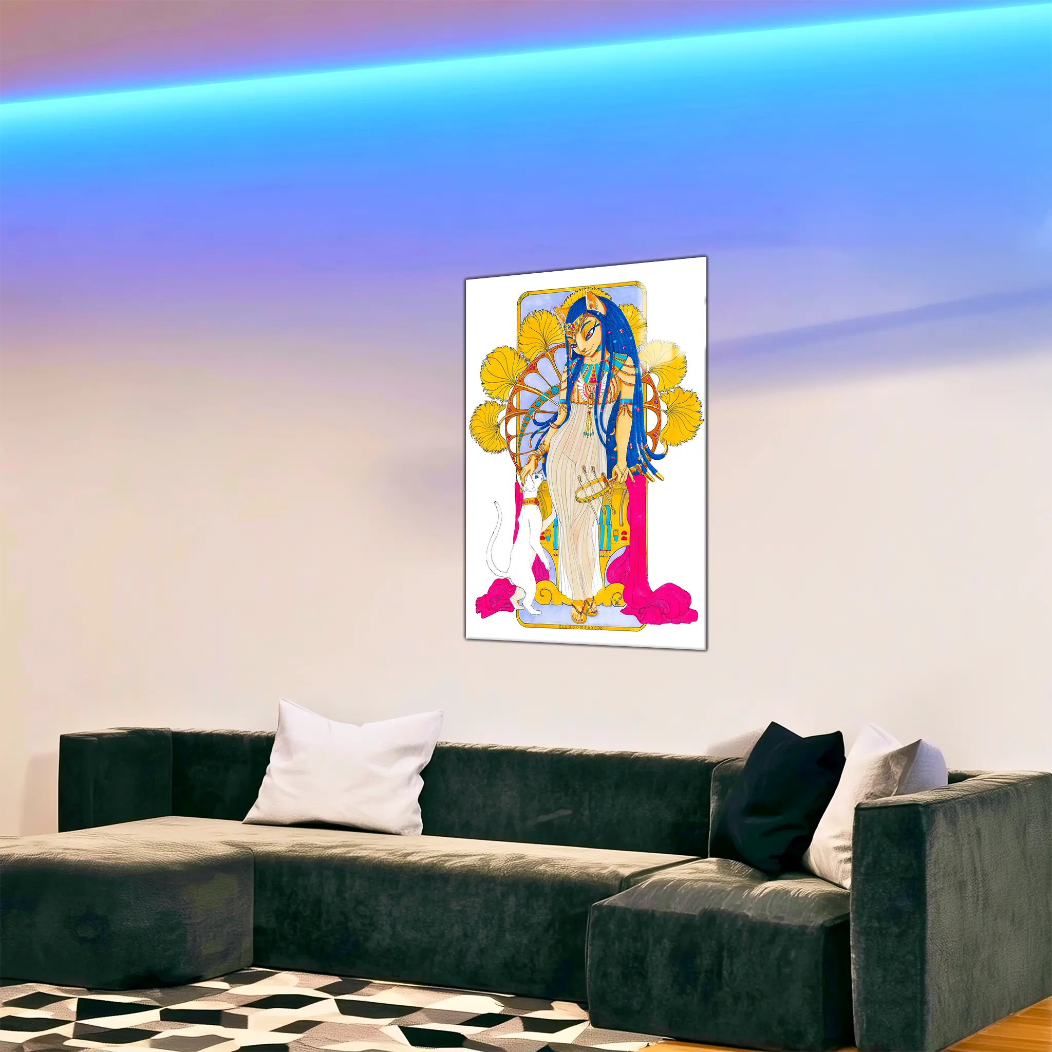tableaubastet-dans-le-salon | DreamWay