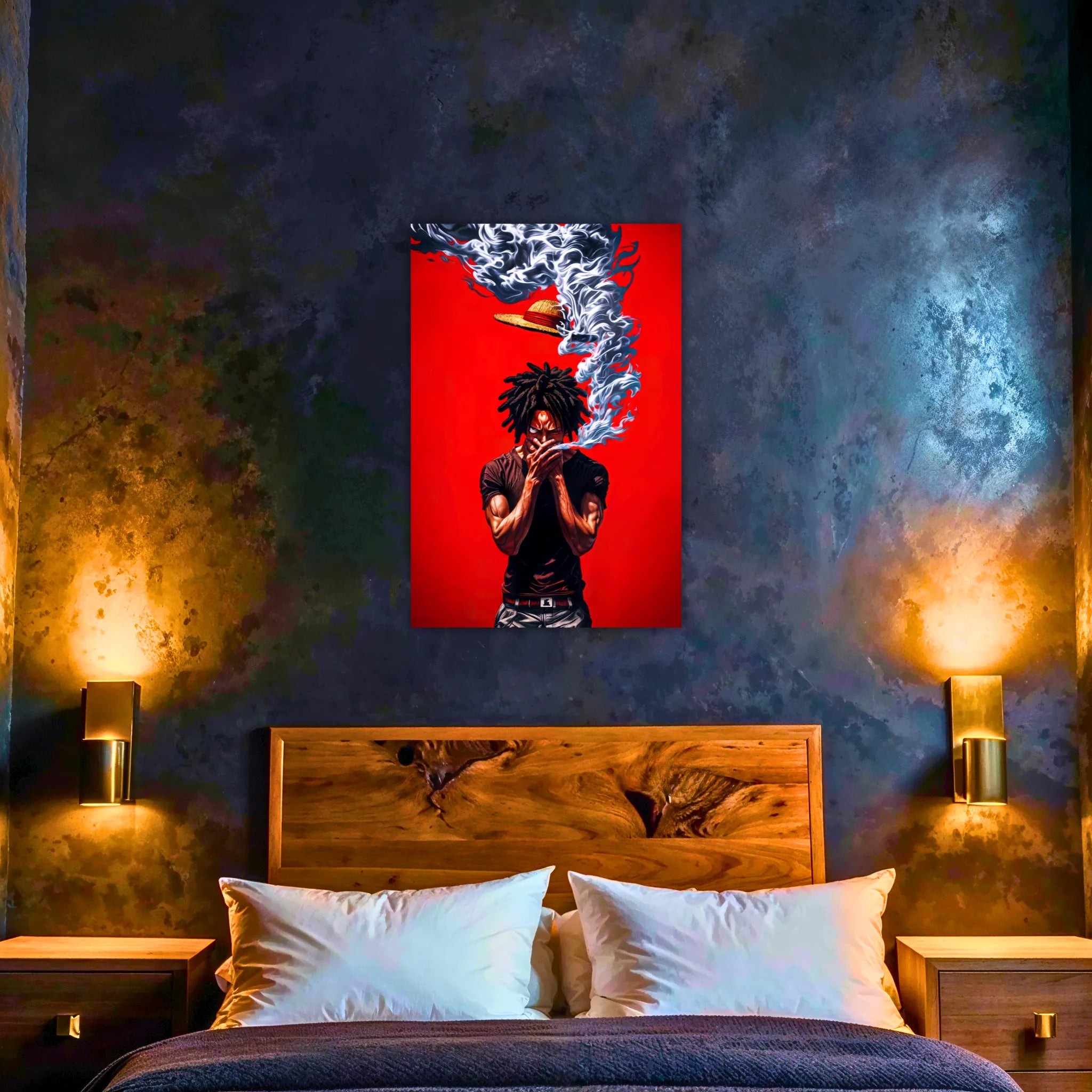 Tableau Marley D Luffy