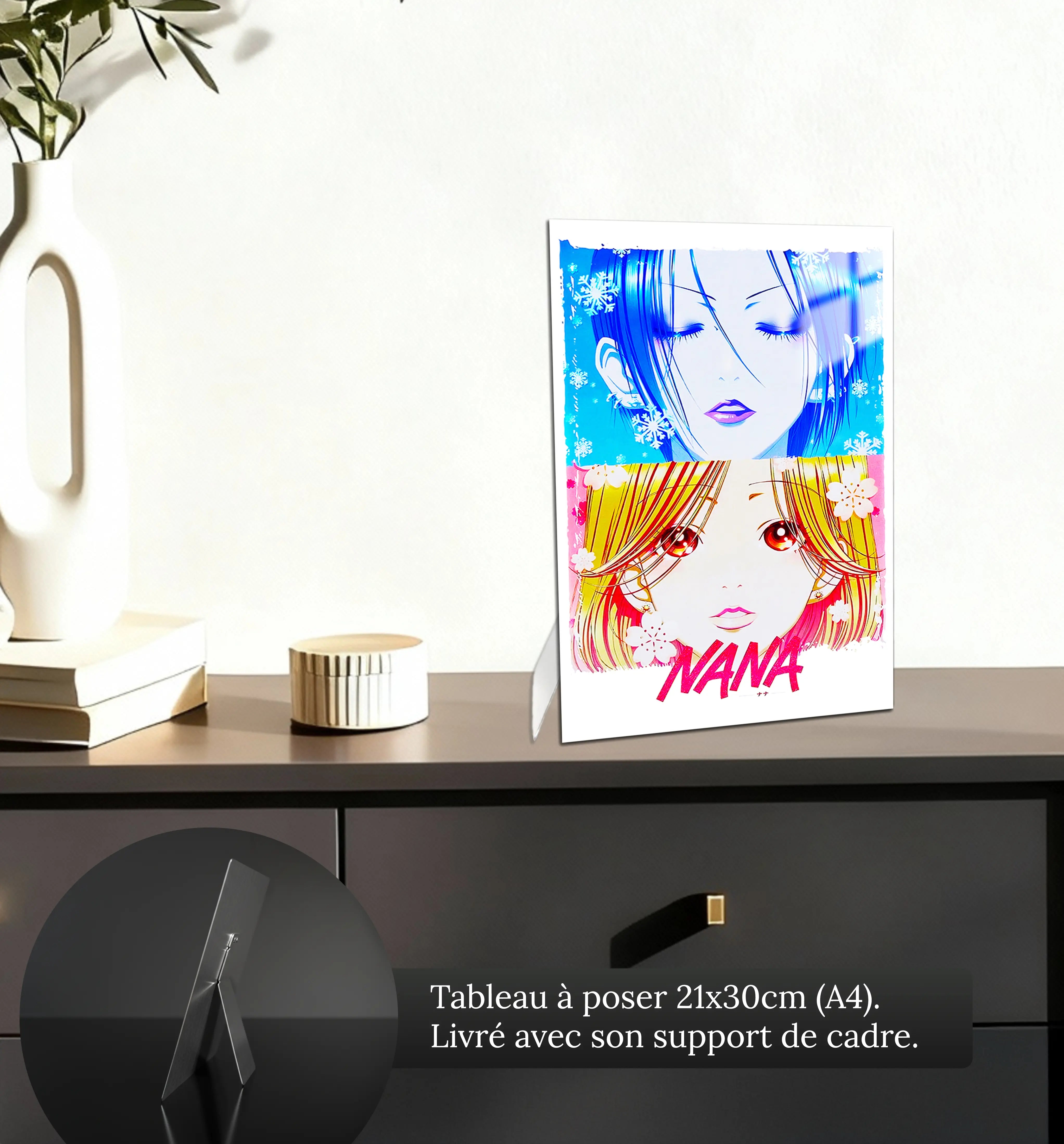 tableaux-affiche-manga-nana-petit-format-a-poser-sur-meuble | DreamWay
