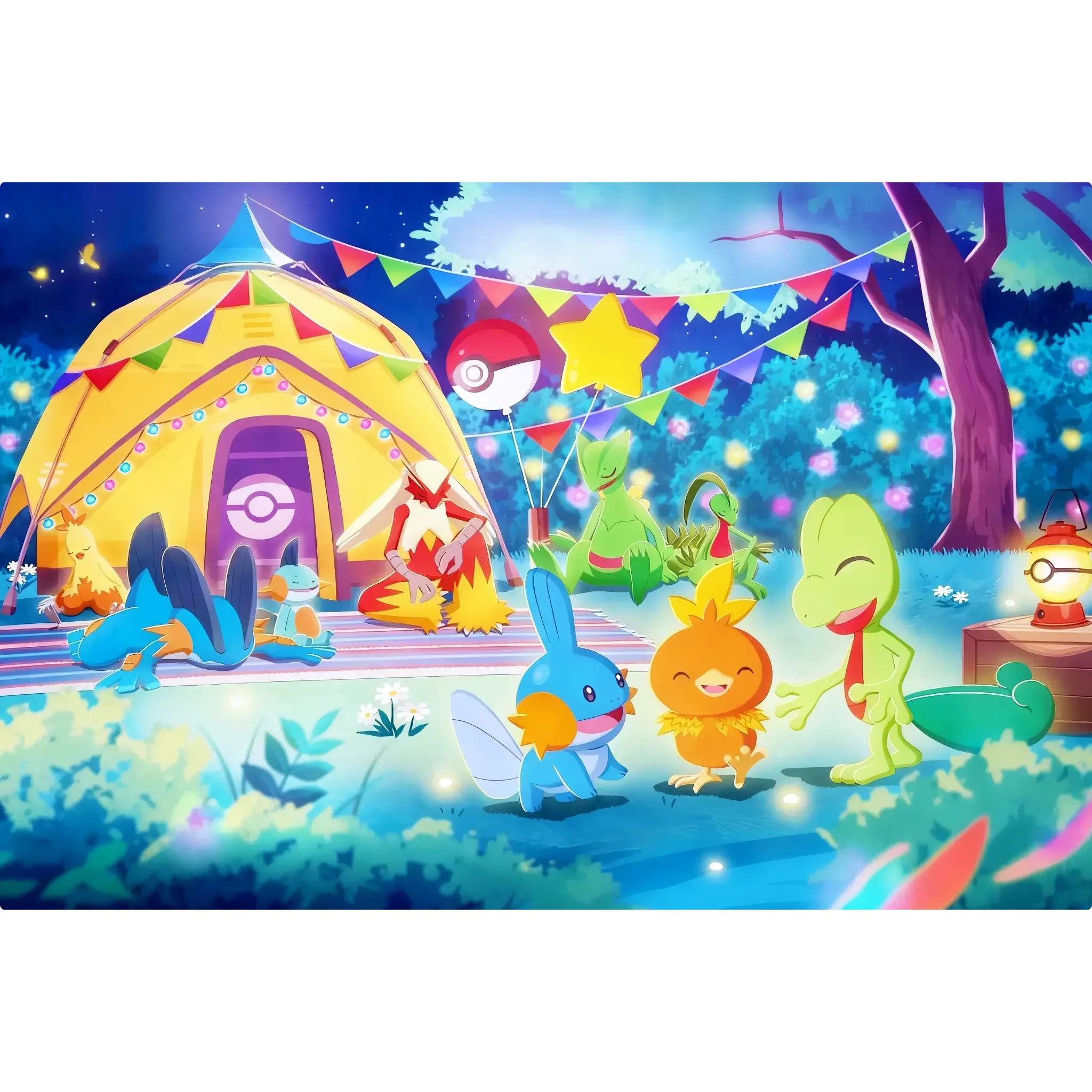Tableau Pokémon Starters Gen 3