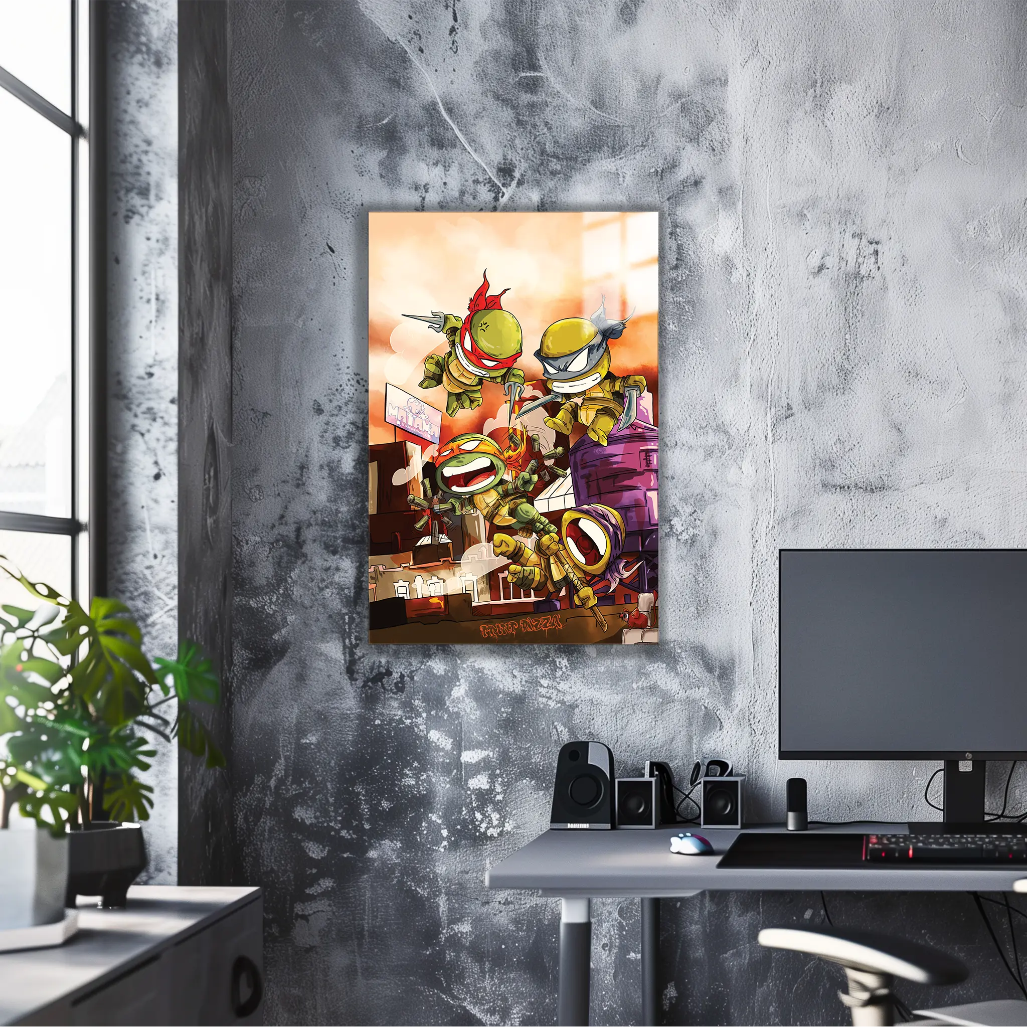 Tableau Tortues Ninja Matama - Édition Ultra limitée