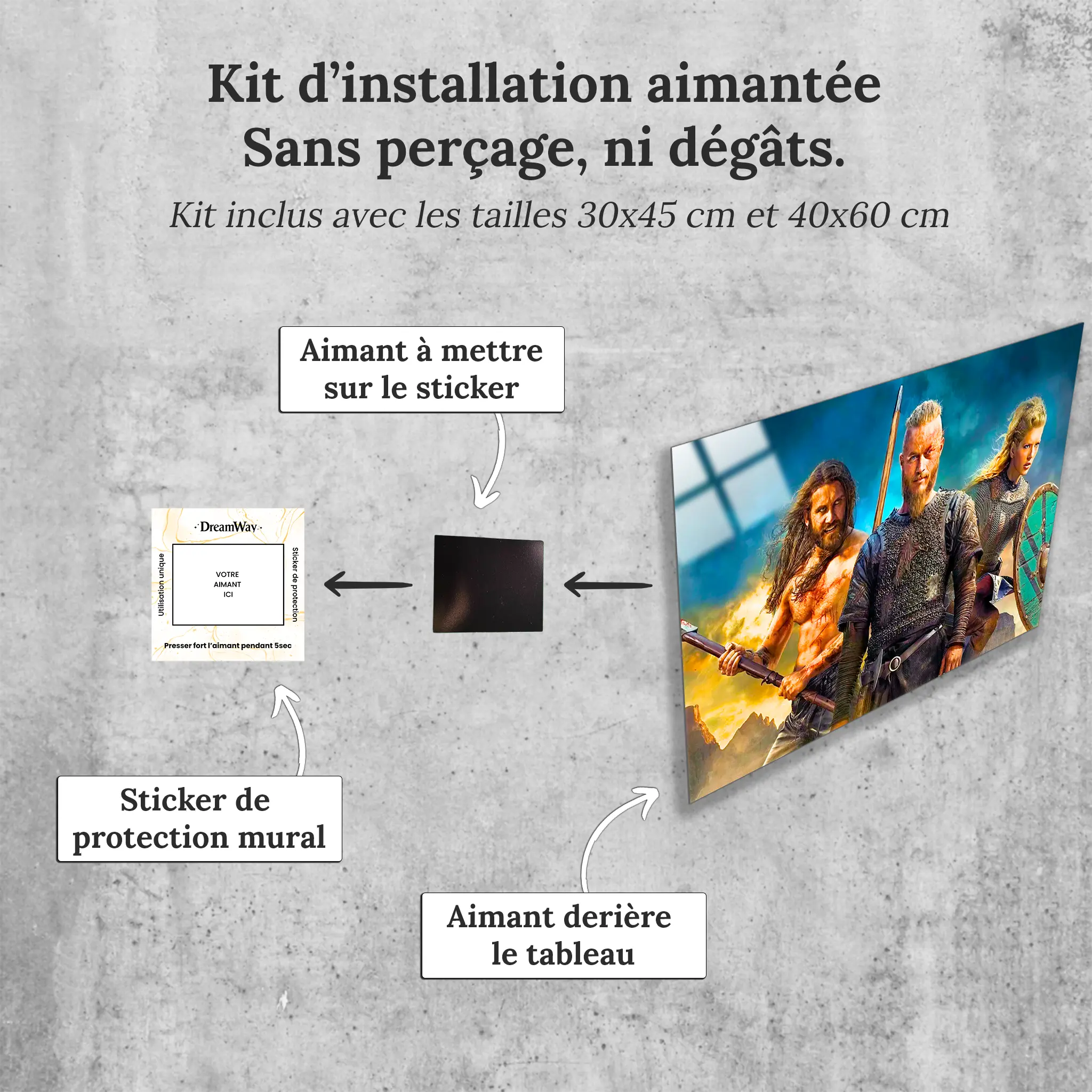 viking-lagertha-ragnar-rolo-avec-installation-aimantee | DreamWay