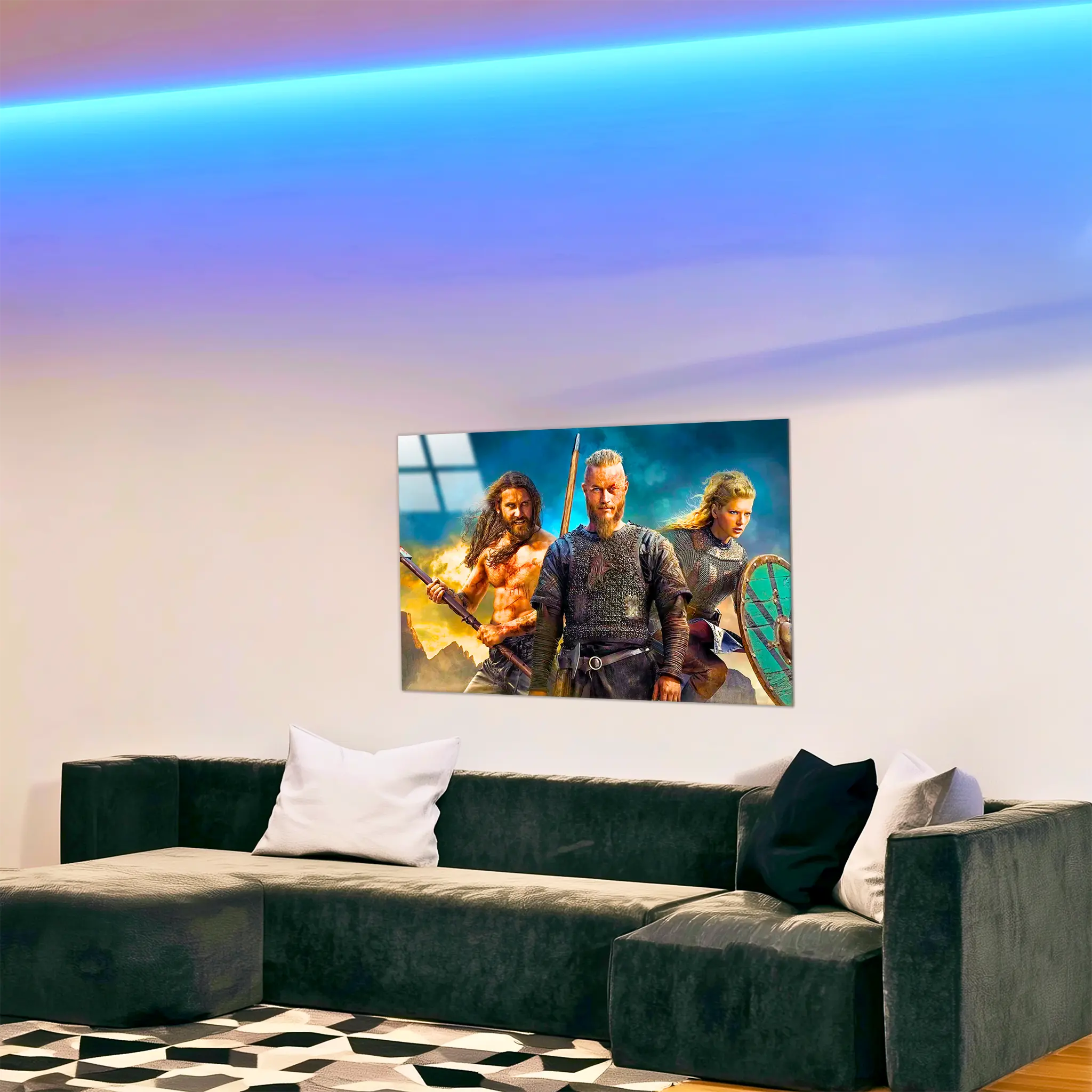viking-lagertha-ragnar-rolo-dans-le-salon | DreamWay